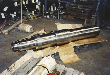 Durelloy machined shaft